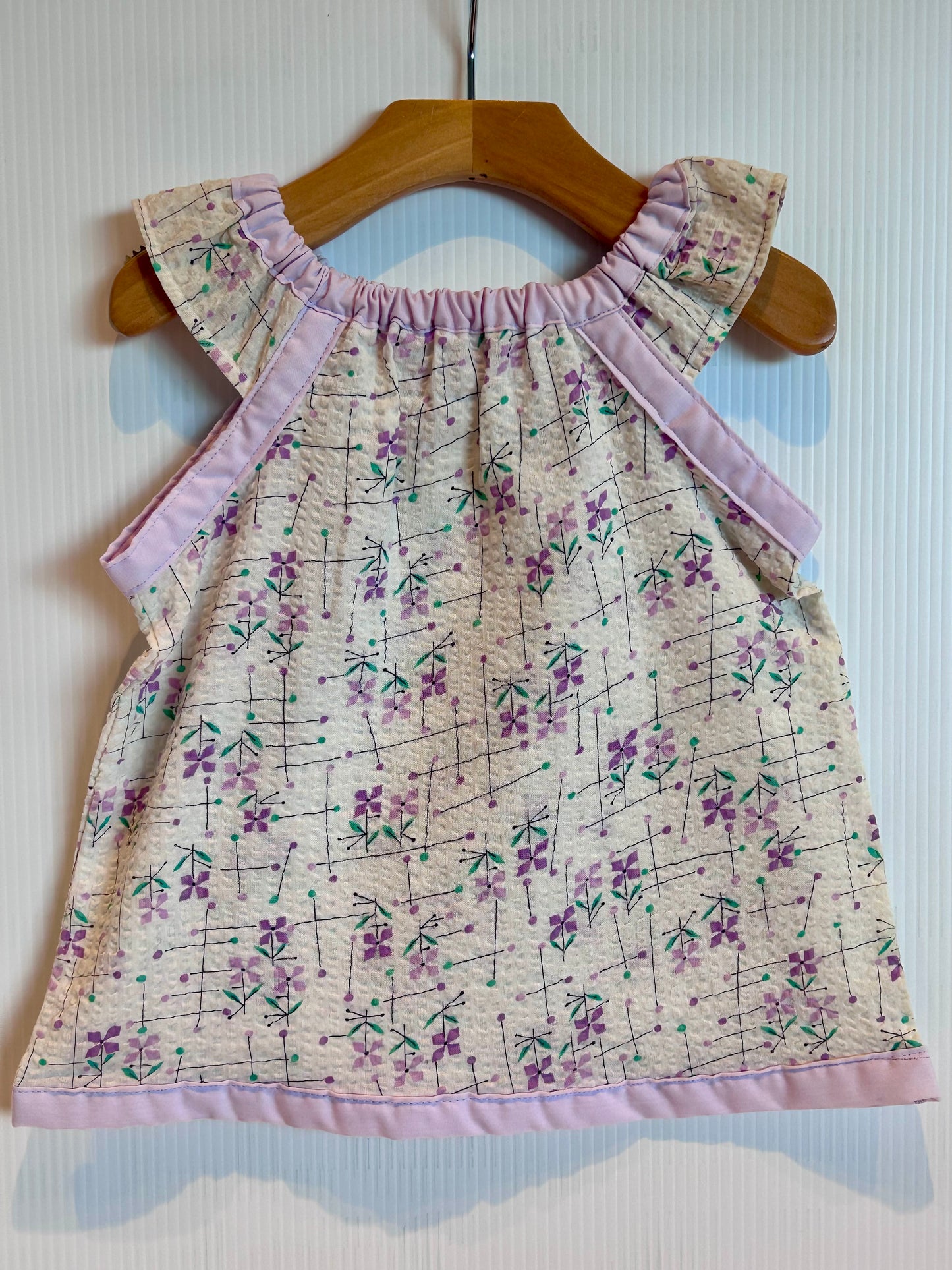 Vintage Fabric 1yr old dress/top
